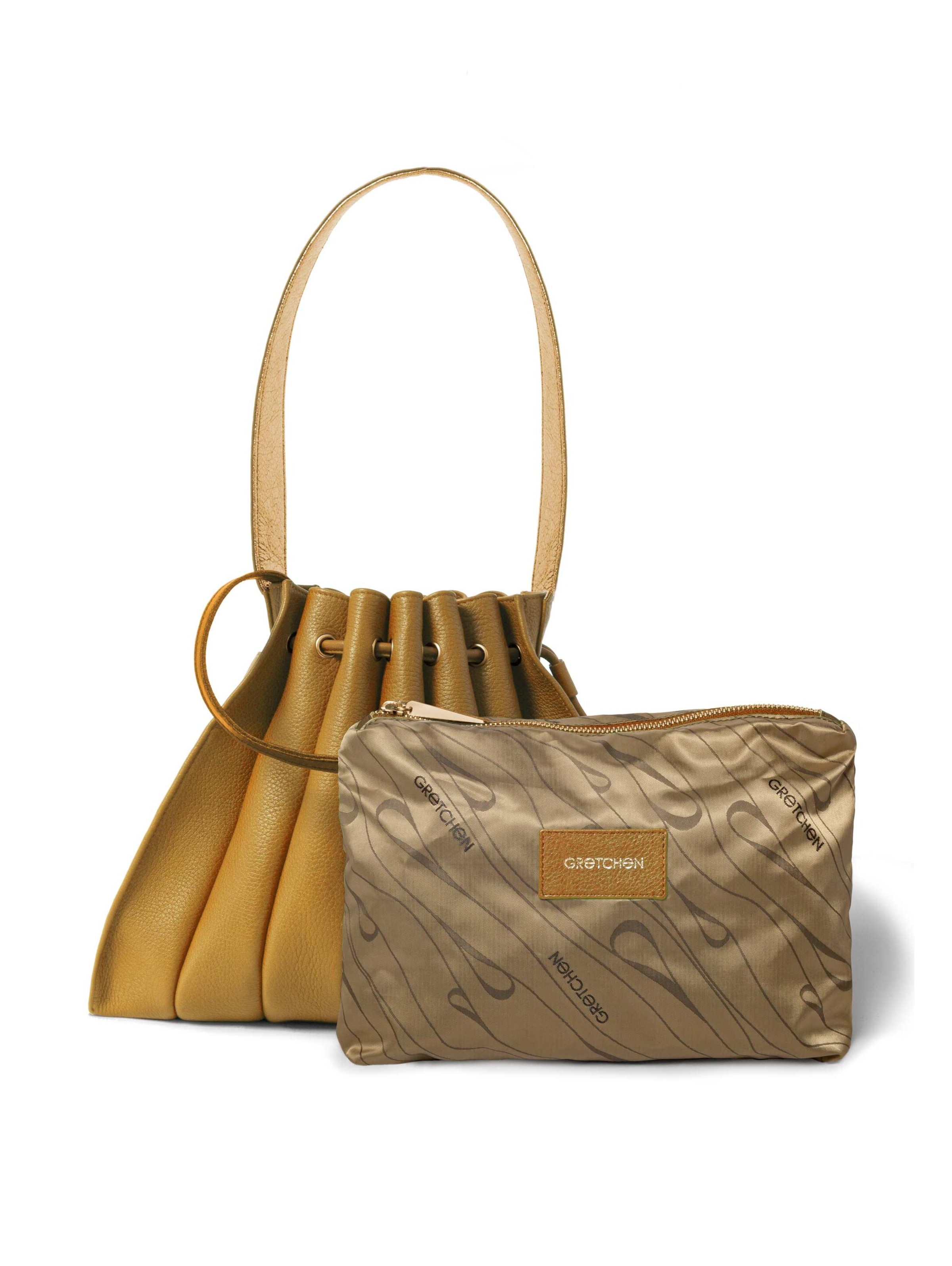 Gretchen Pouch in Orange