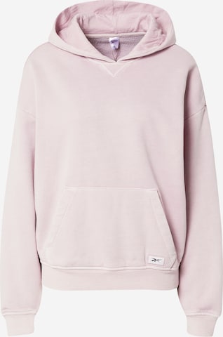 Reebok Sweatshirt in Purple: front