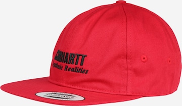 Carhartt WIP - Boné em vermelho: frente