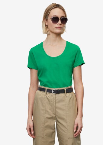 T-shirt Marc O'Polo en vert : devant