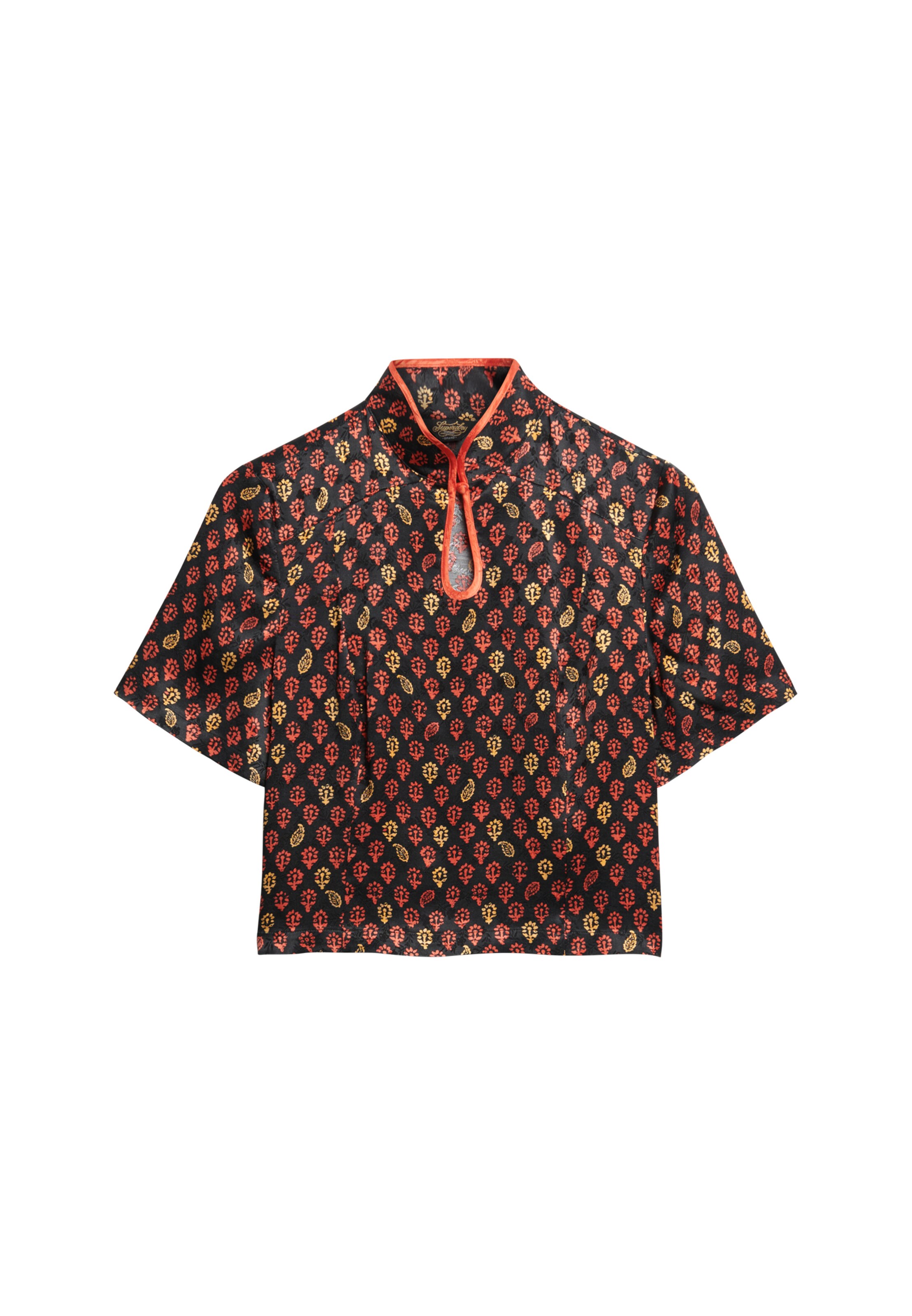 T-shirt Superdry en noir : devant