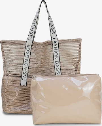 HARPA Shopper 'ABBY' in Bruin: voorkant