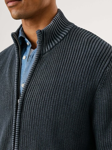 Pepe Jeans Knit cardigan 'PARKER ZIP' in Blue