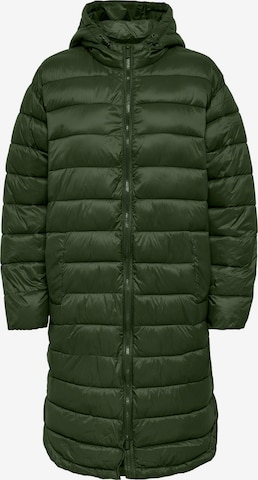 ONLY Χειμερινό παλτό 'Melody' σε πράσινο: μπροστά