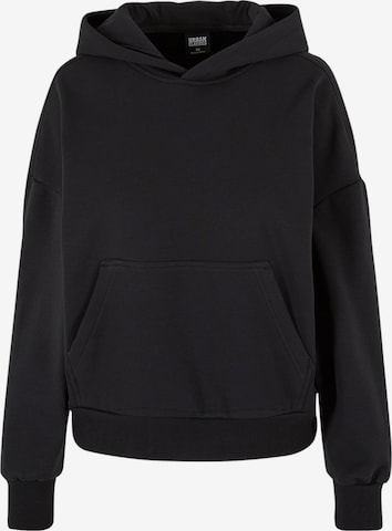 Urban Classics Sweatshirt in Black: front