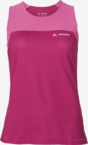 VAUDE Functioneel shirt in Roze: voorkant