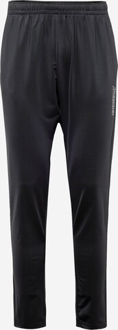 Regular Pantalon de sport 'Strength' Hummel en noir : devant
