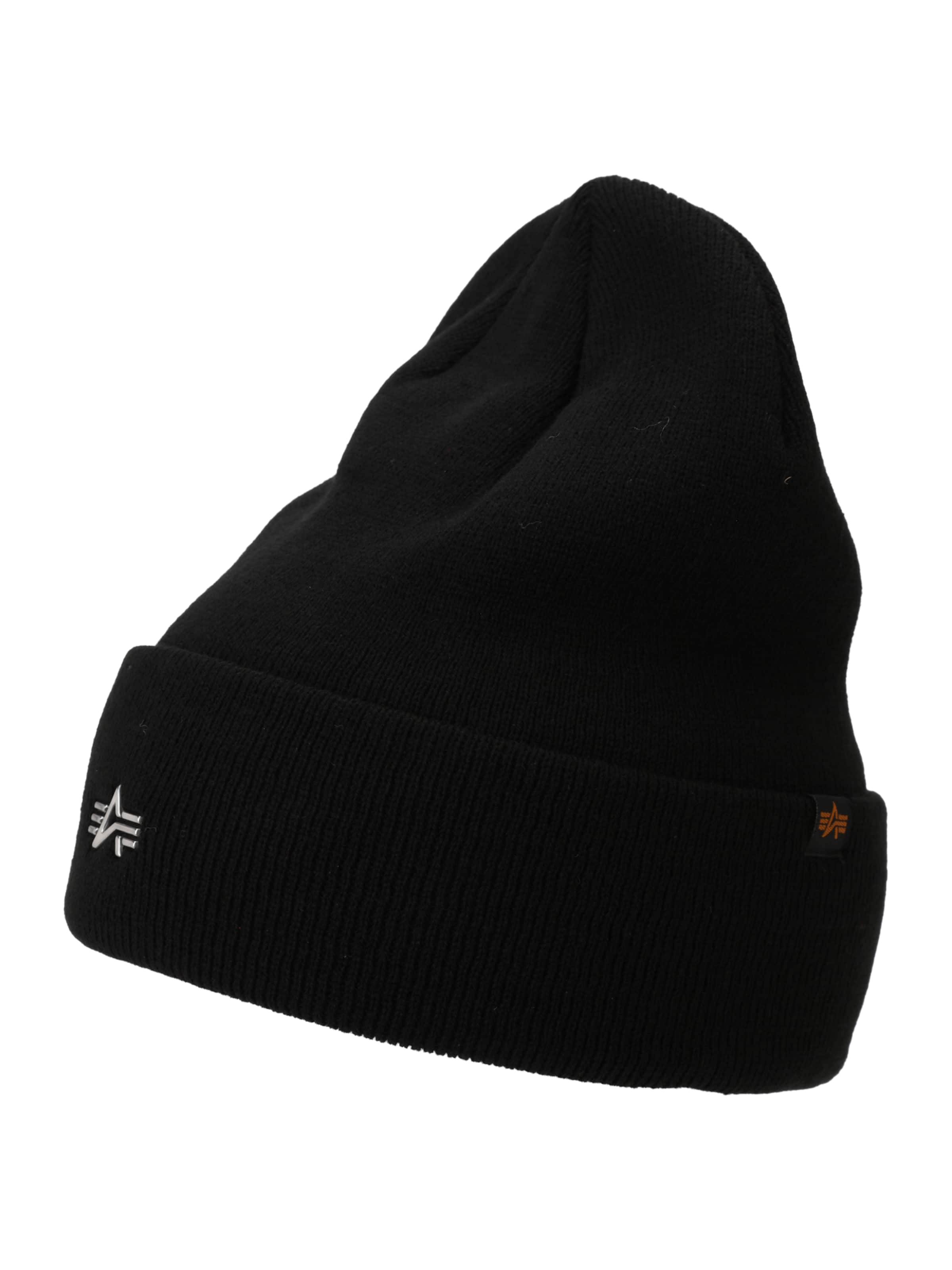 ALPHA INDUSTRIES Muts in Zwart: voorkant