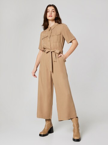 Guido Maria Kretschmer Women Jumpsuit 'Fergie' in Beige: front