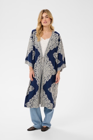Cream Kimono 'CRTyla' – modrá: přední strana