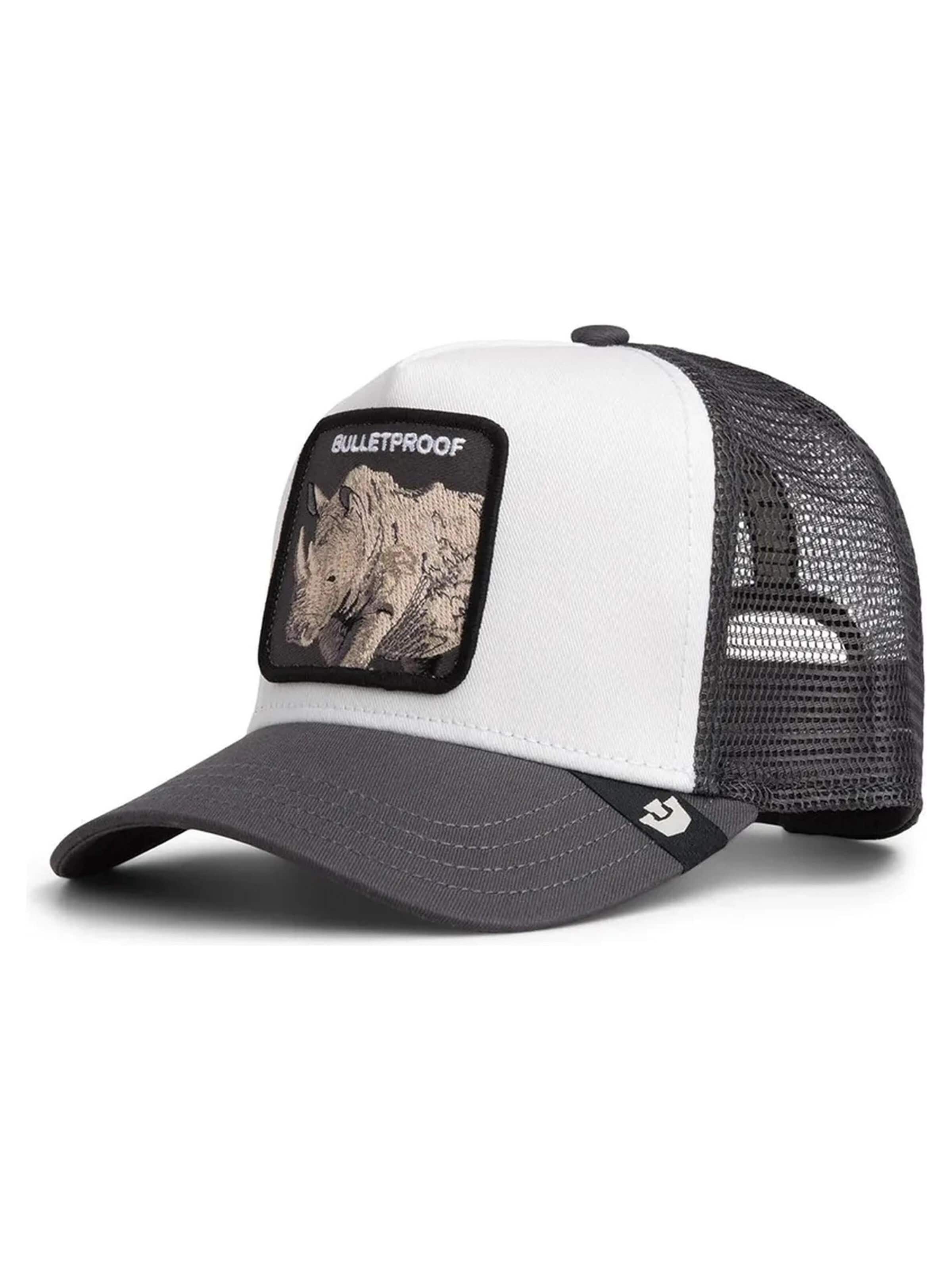 GOORIN Bros. - Gorra 'Gorra goorin gris rinoceronte buletproof dus13 trucker cap' en gris
