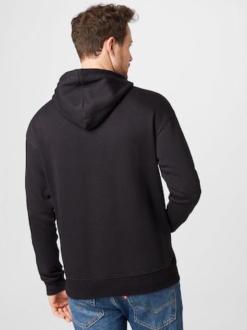 ADIDAS SPORTSWEAR Spordidressipluusid 'Essentials Feelvivid  Fleece Drop Shoulder', värv must