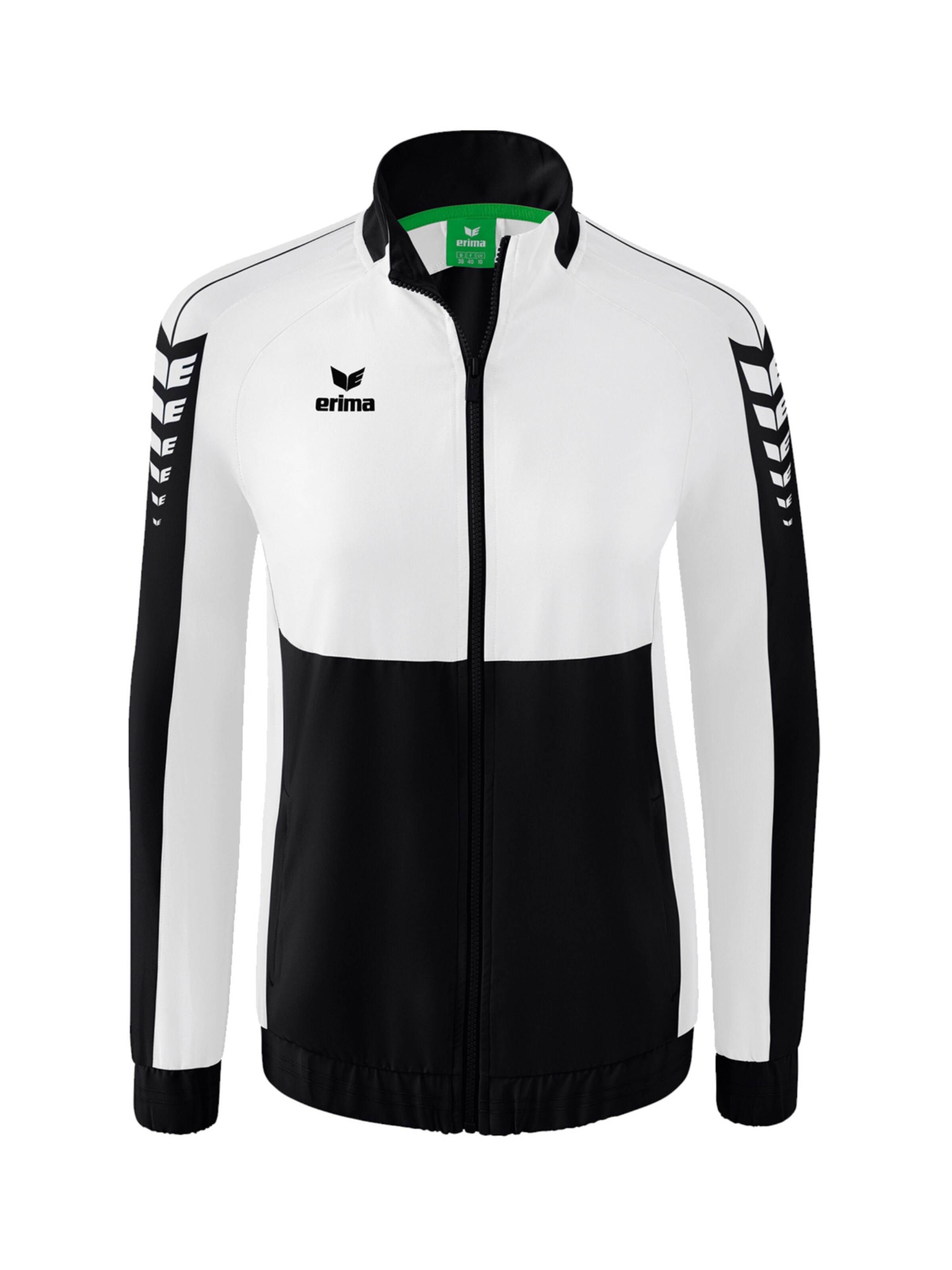 ERIMA Athletic Jacket in Black: front