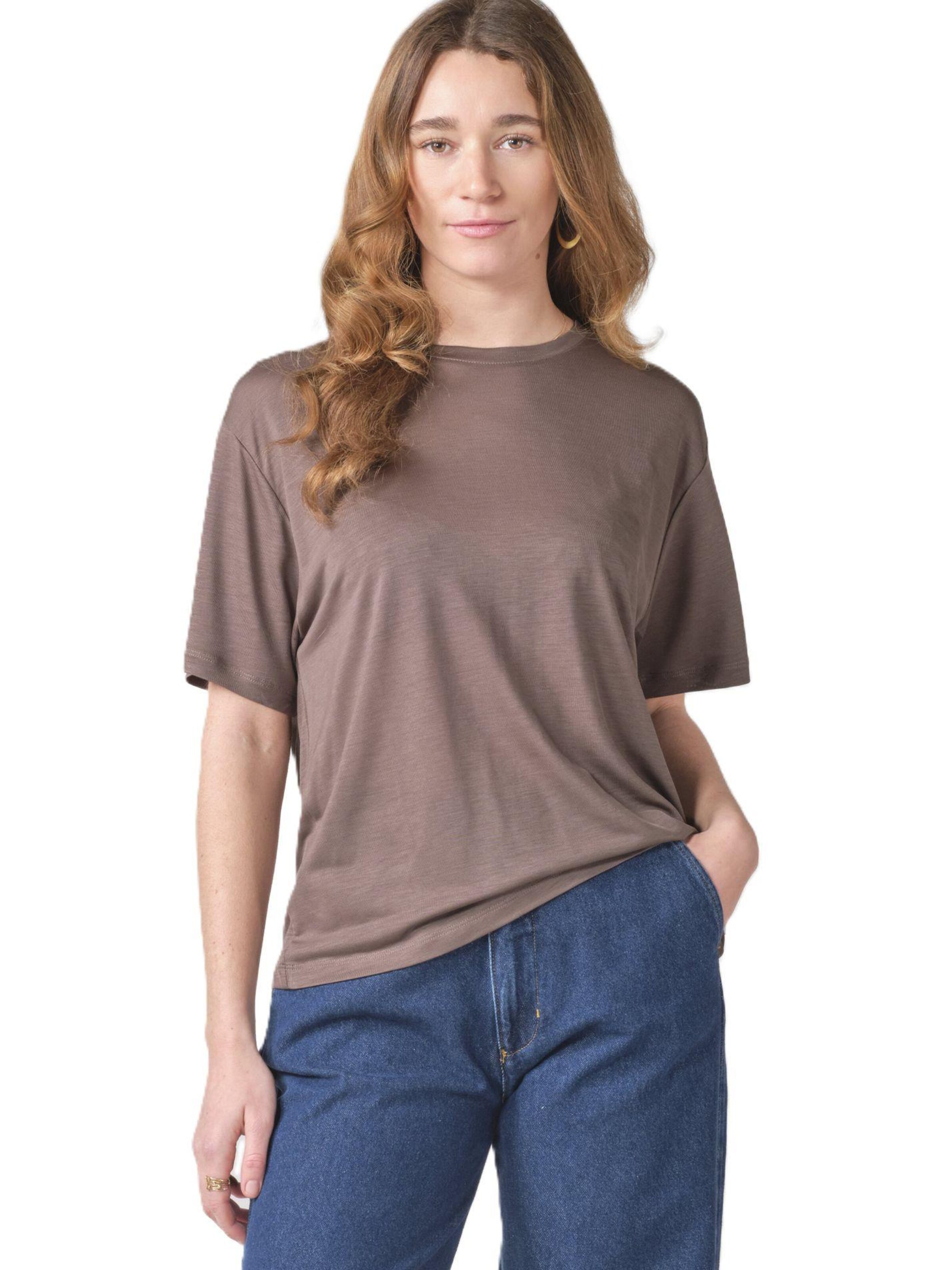 Klitmøller Shirt 'Rose' in Grey: front