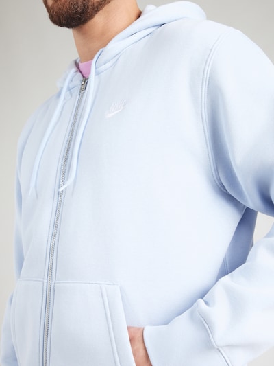 Giacca di felpa 'CLUB' in XS Nike Sportswear di colore blu, Visualizzazione prodotti