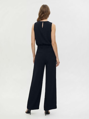 Everly Wide leg Παντελόνι πλισέ σε μπλε