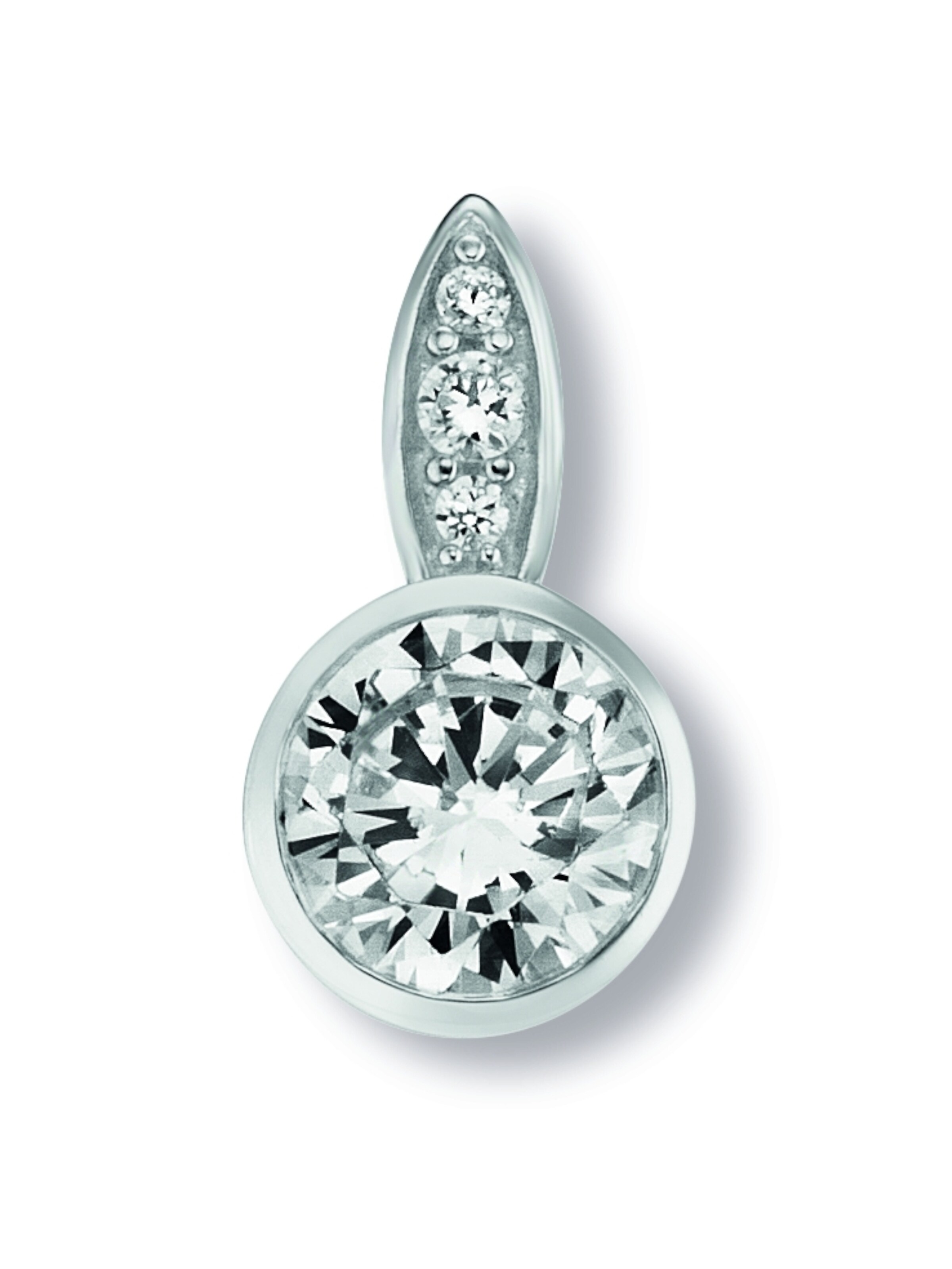 ONE ELEMENT Anhänger in Silber: Vorderseite