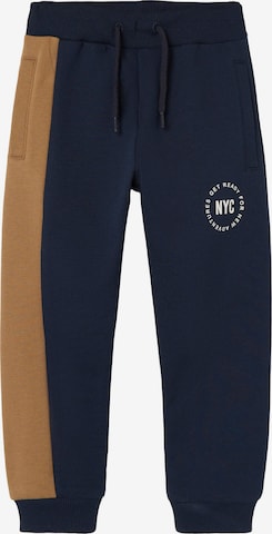 NAME IT Tapered Pants 'LORRY' in Blue: front