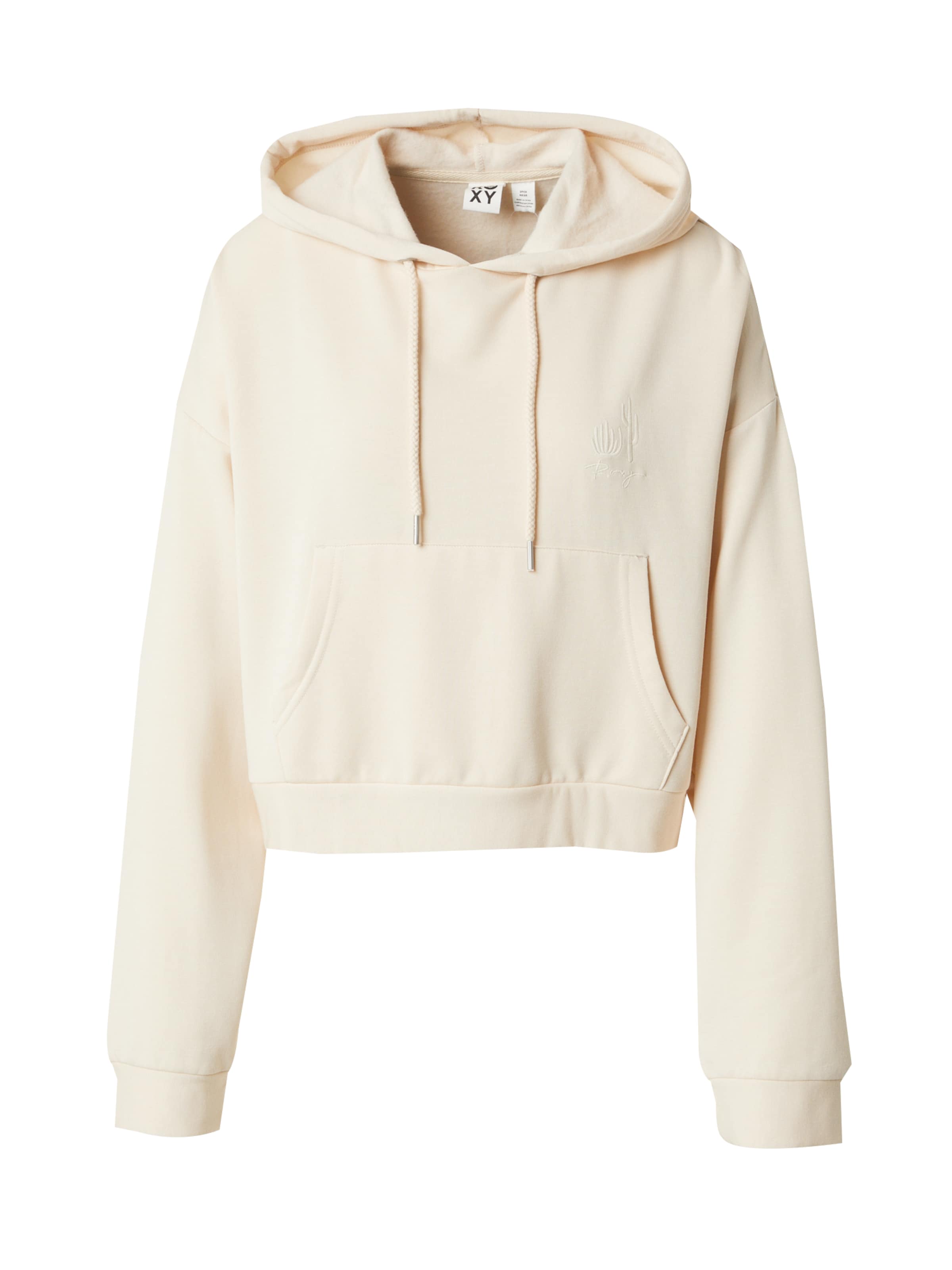 ROXY Mikina 'SURFINGBYDAY' - Béžová: predná strana