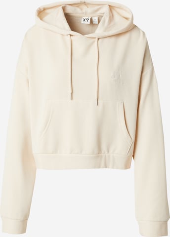 ROXYSweater majica 'SURFINGBYDAY' - bež boja: prednji dio