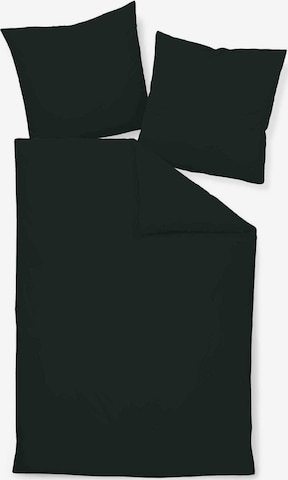 JANINE Duvet Cover in Black: front