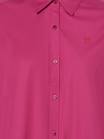 HUGO Bluse 'Essential' in Pink