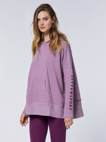 Jette Sport Sweatshirt in Lila: predná strana