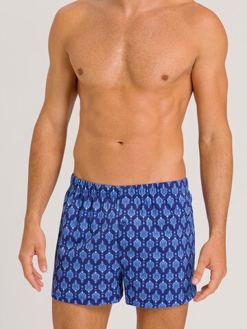 Hanro Boxershorts in Blauw: voorkant