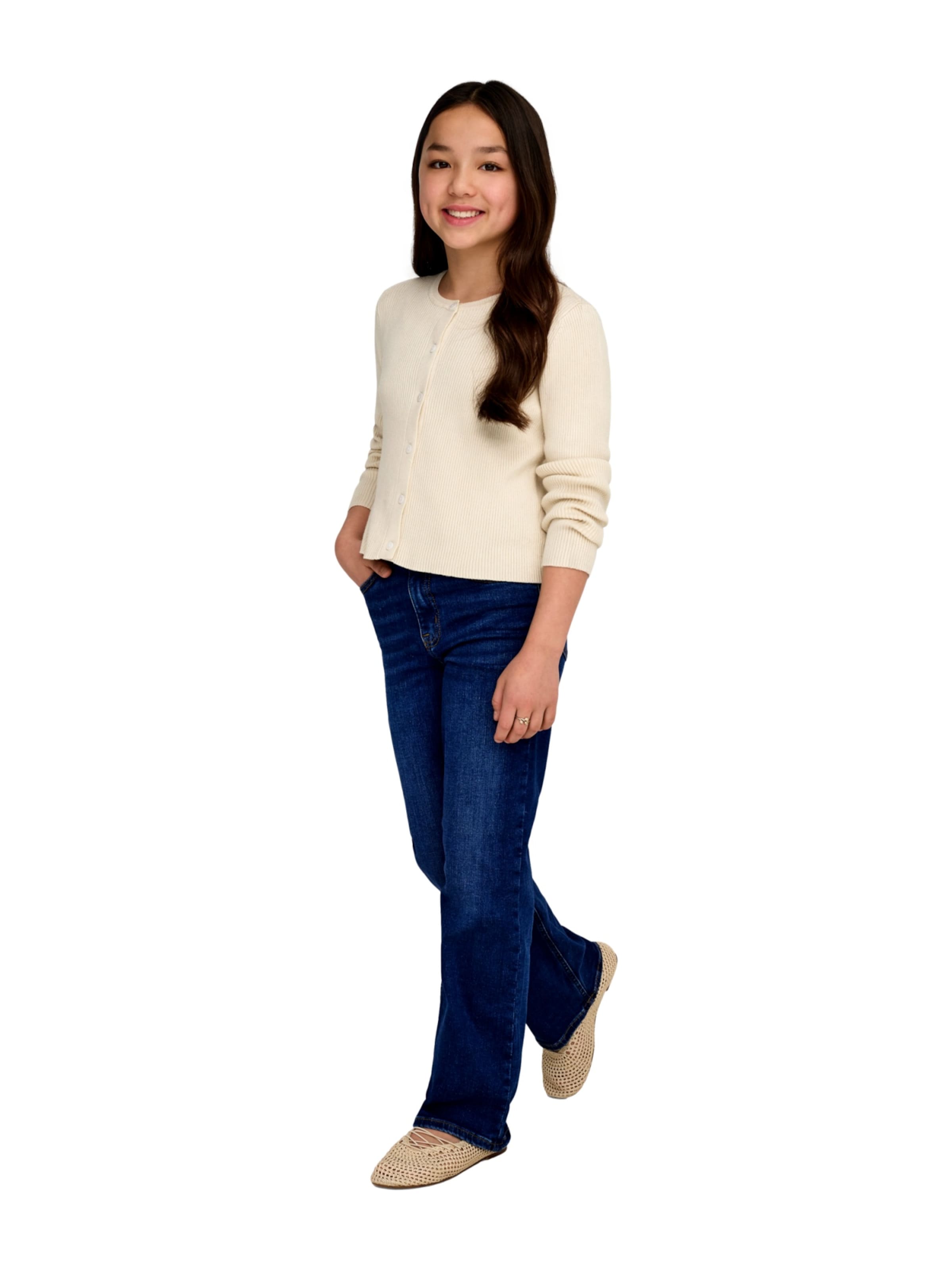 ONLY GIRLS Regular Jeans 'KOGMadison' in Blauw