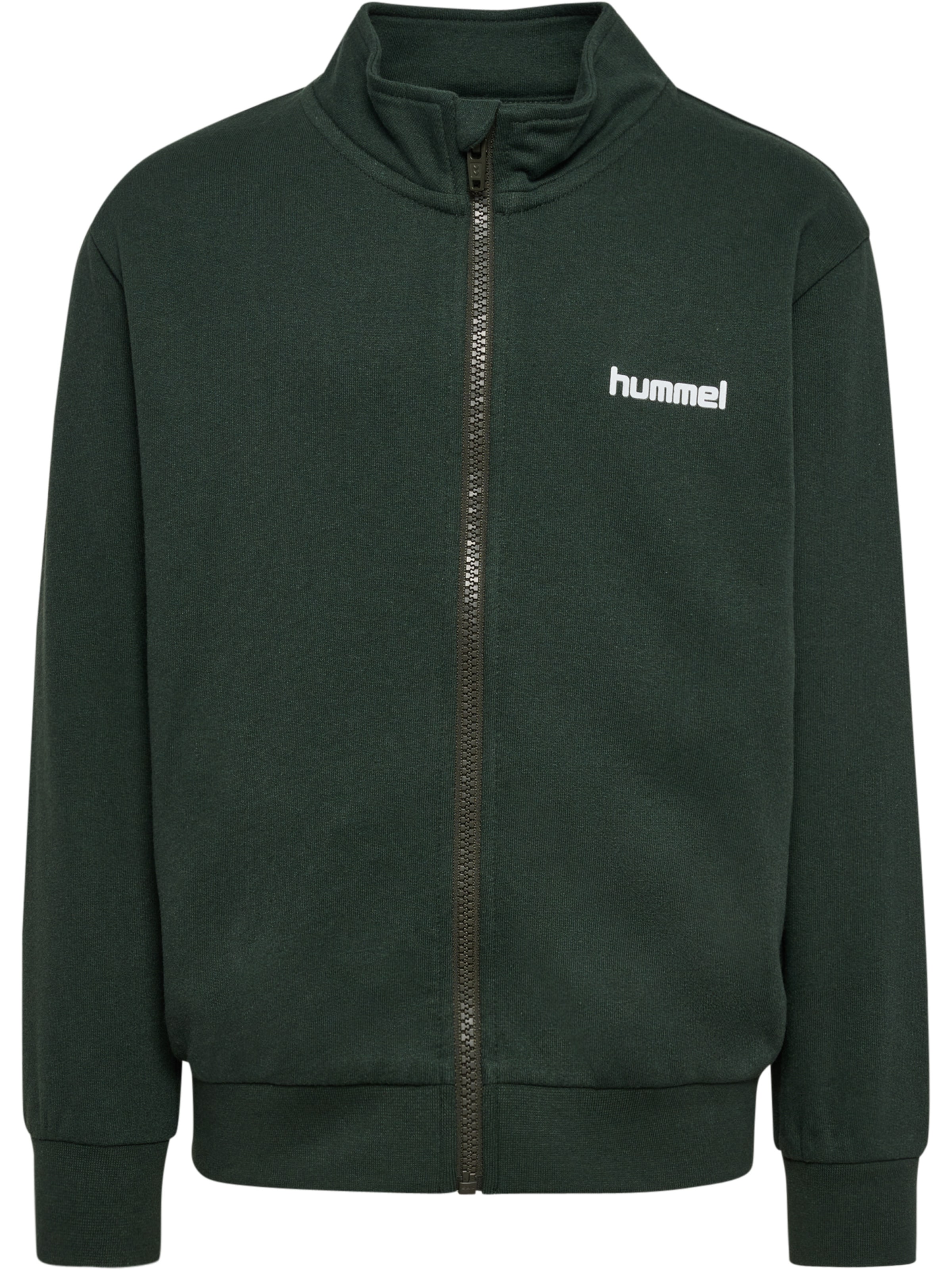 Hummel Sportief sweatshirt in Groen: voorkant