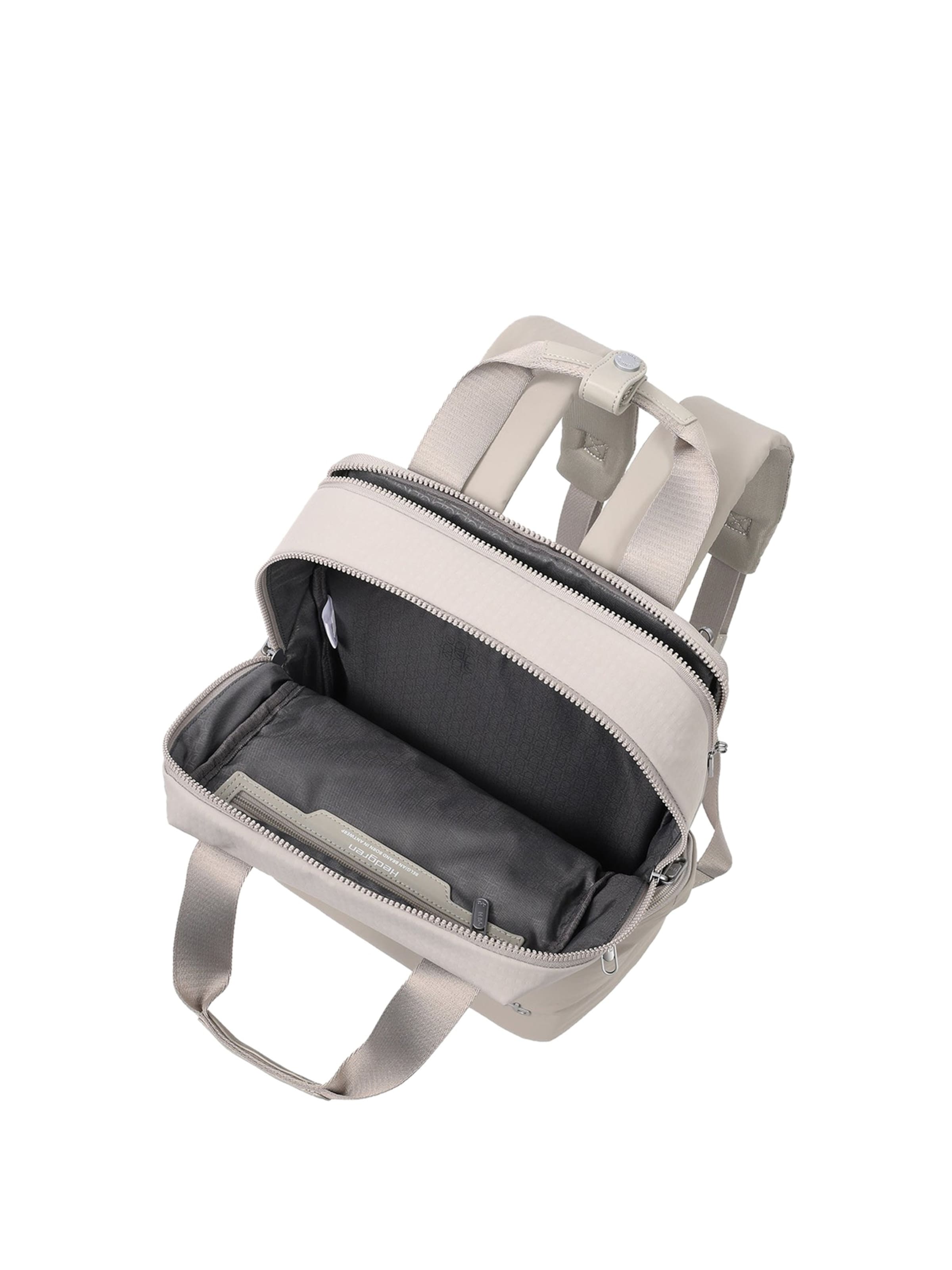 Hedgren Rugzak ' RAPPU 14L ' in Beige: bovenkant