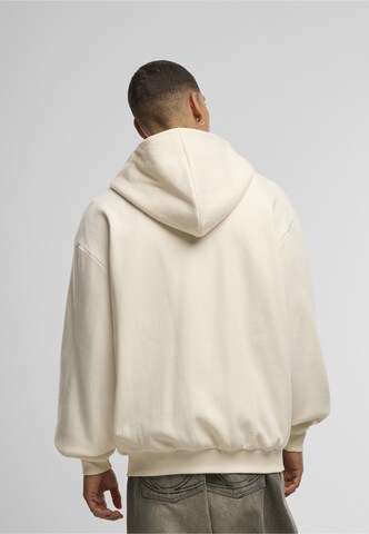 Karl Kani - Sudadera con cremallera 'Varsity' en blanco