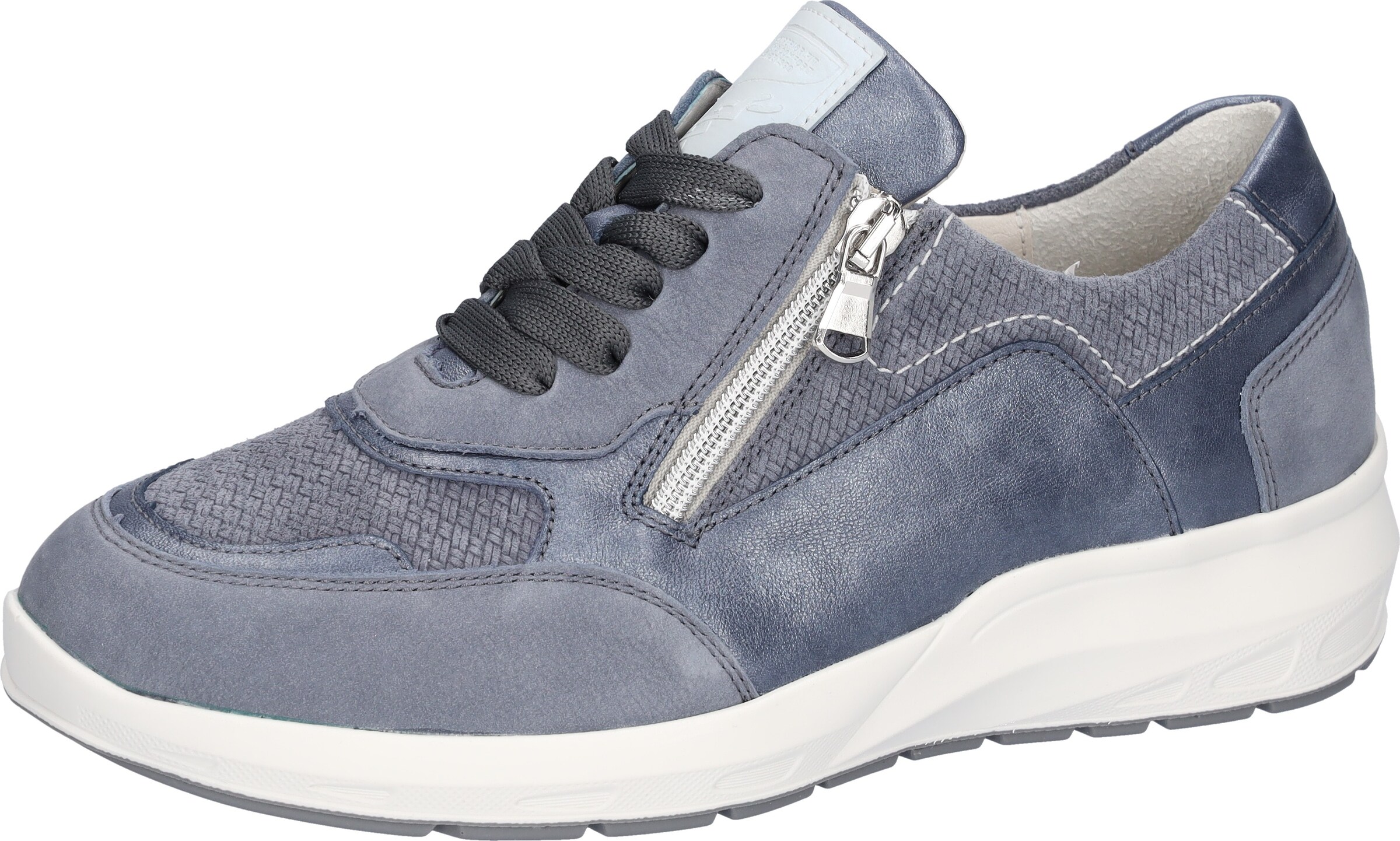 WALDLÄUFER Athletic Lace-Up Shoes in Blue: front