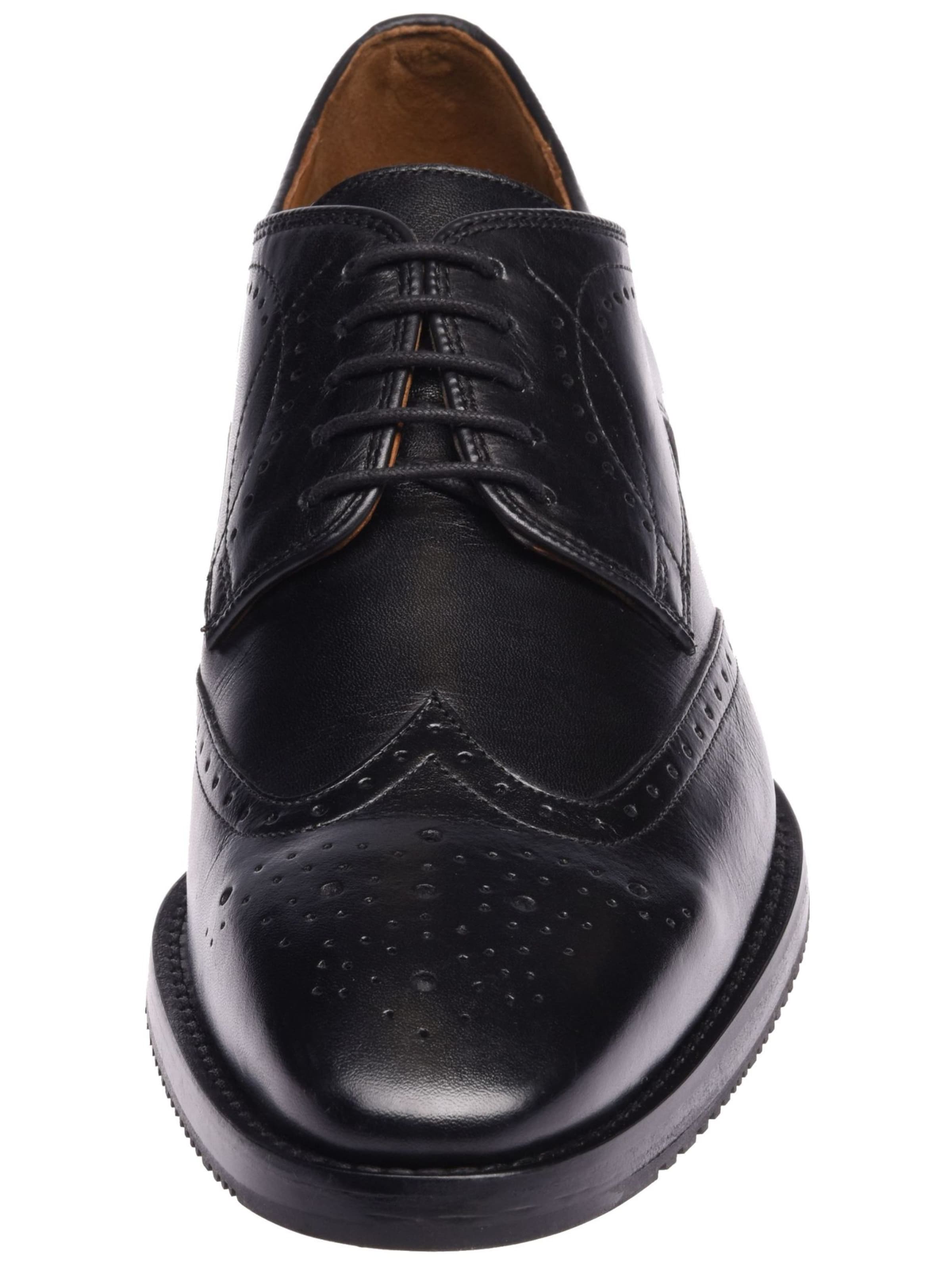 Gordon & Bros Δετό παπούτσι 'City' σε μαύρο