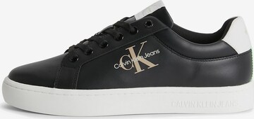 Calvin Klein Jeans Sneakers in Black: front