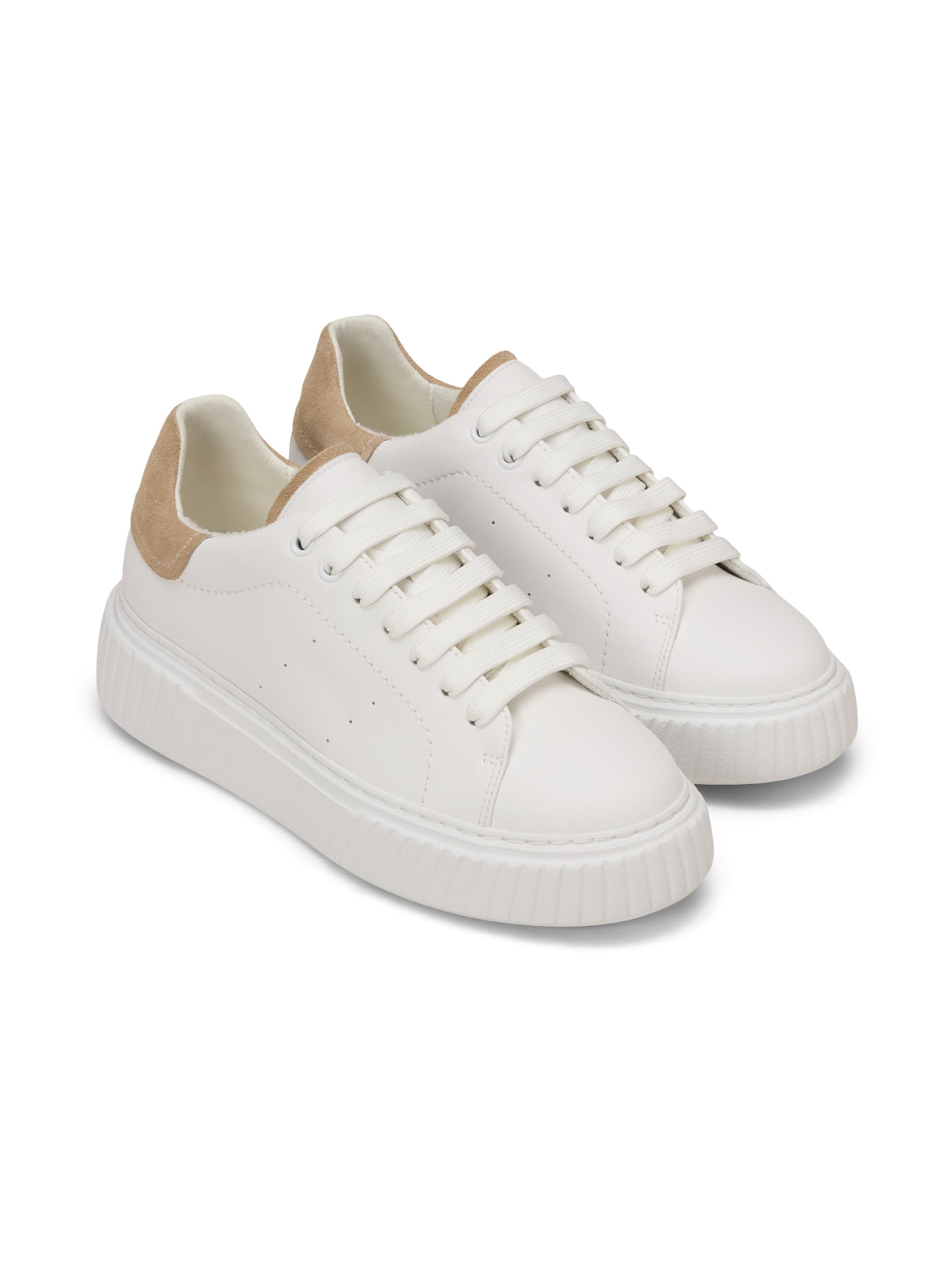 Baskets basses Marc O'Polo en beige