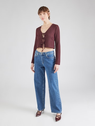 ONLY Bluza 'ONLKELLY' | rdeča barva