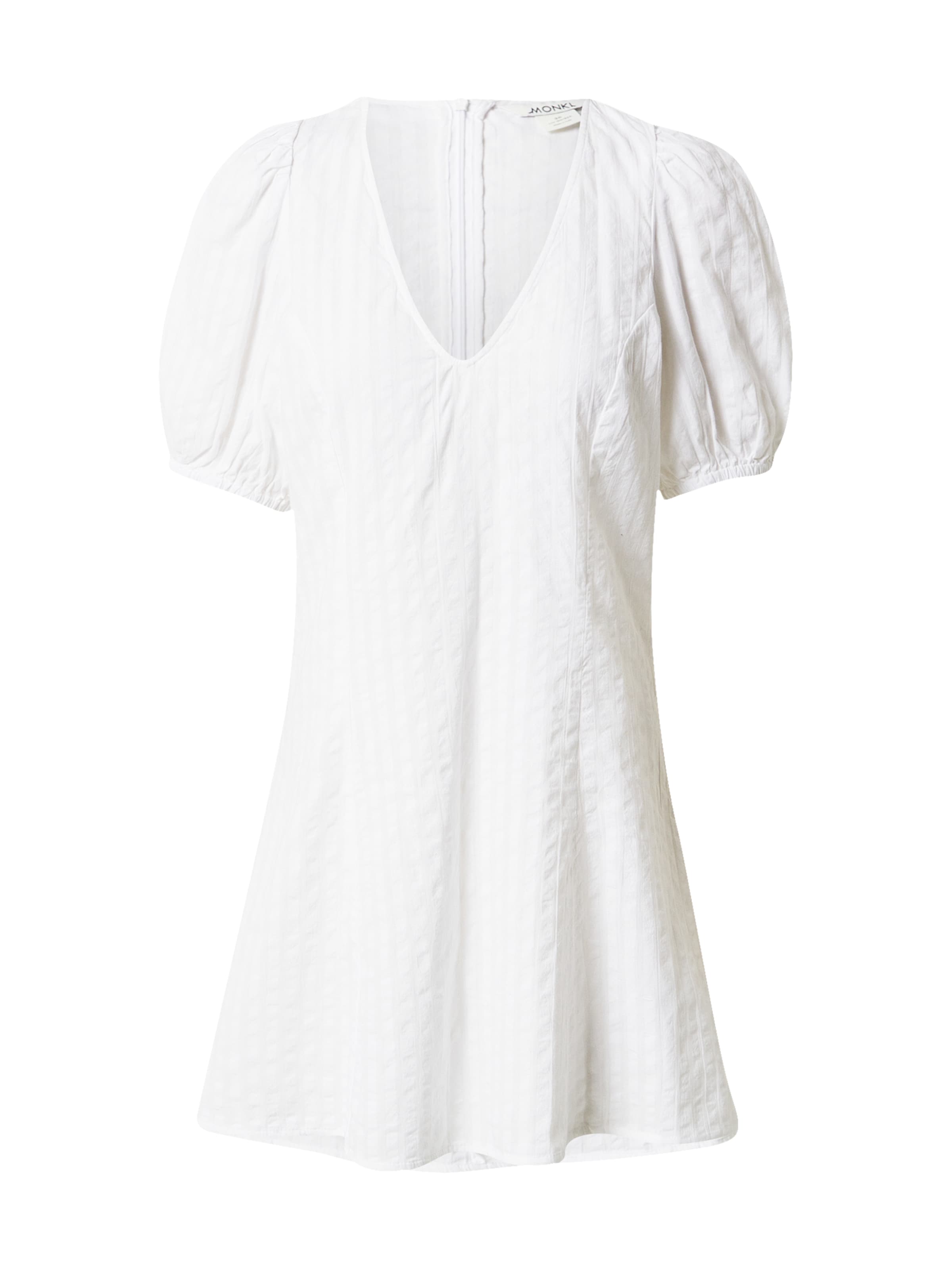Monki - Vestido em branco: frente