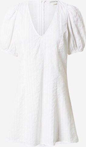 Monki - Vestido en blanco: frente