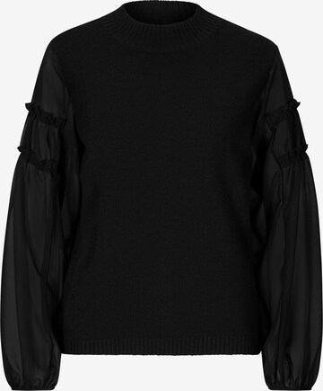 Pullover di heine in nero: frontale