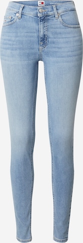 Tommy Jeans Skinny Farkut 'NORA' värissä sininen: etupuoli