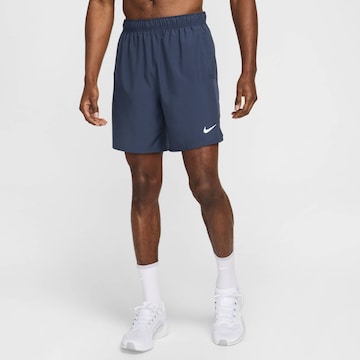 NIKE Regular Workout Pants in Blue: front