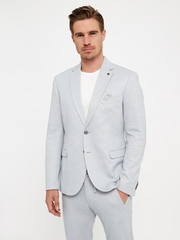 Zuitable Suit Jacket 'DiNick' in Grey: front