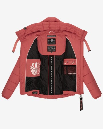 NAVAHOO Winter Jacket 'Amayaa' in Red
