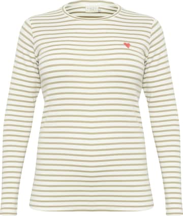 KAFFE CURVE - Camiseta 'Lia' en beige