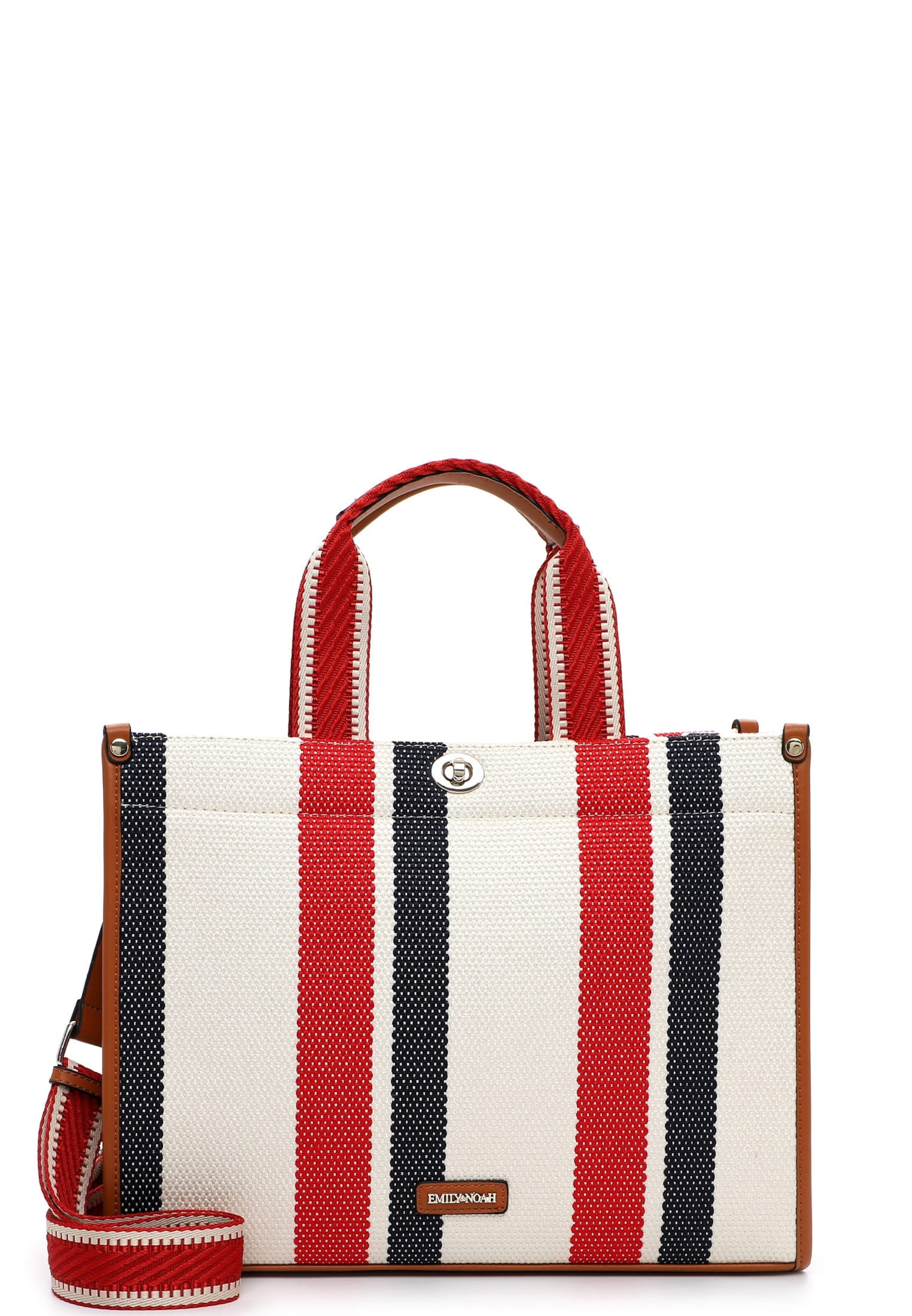 Shopper 'Jasmin' di Emily & Noah in beige: frontale