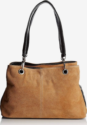 CHICCA BORSE Handtasche in Braun: Vorderseite