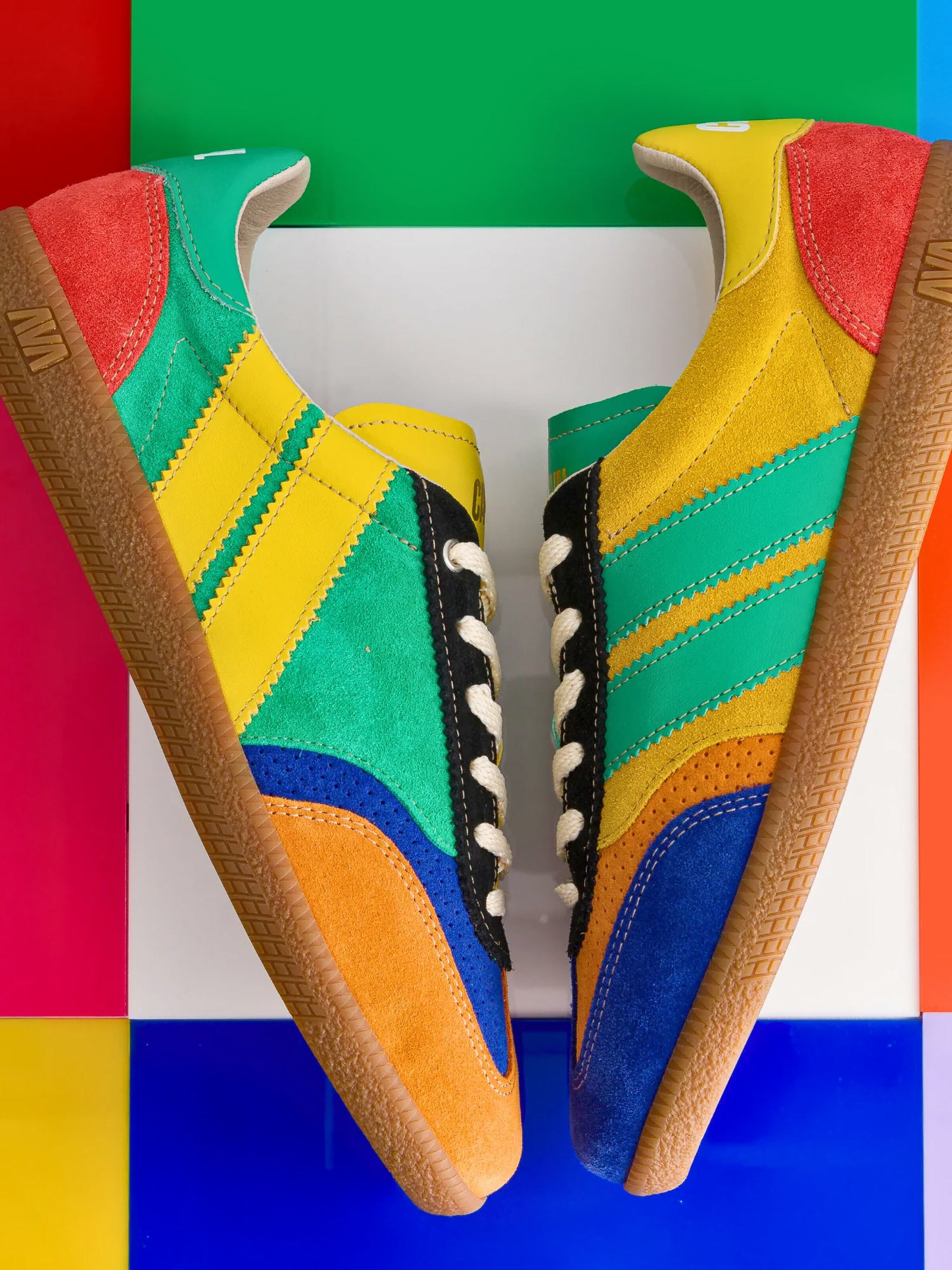 Caval - Sapatilhas baixas ' PULSE ' em amarelo