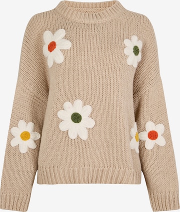 Pull-over Apricot en marron : devant