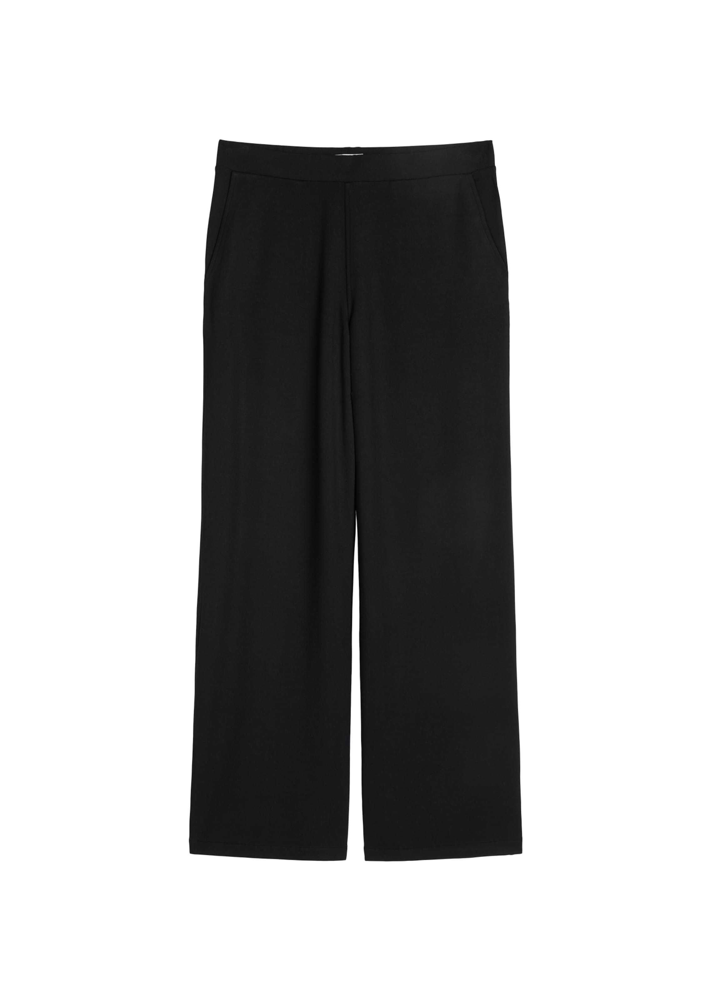 Marc O'Polo Loosefit Hose in Schwarz: Vorderseite